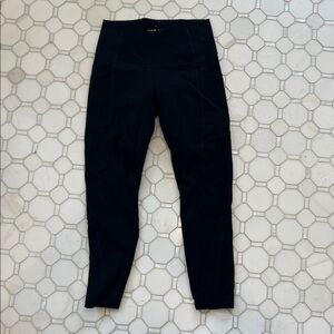 Black High-Waisted Leggings